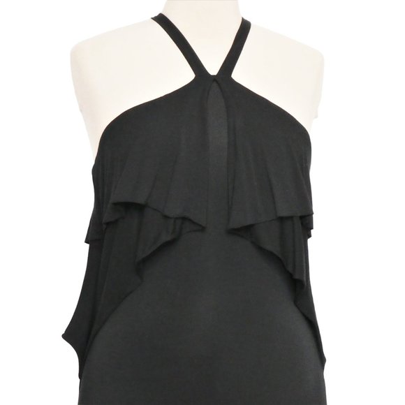 TART Women's Rumi Halter Neck Dress Black Size S - Picture 2 of 10